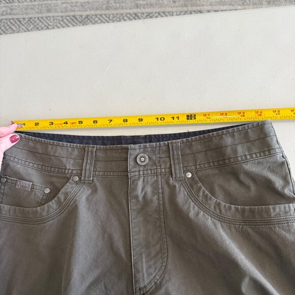 Kuhl Revolvr Patina Stretch 5 Pocket Hybrid Quick Dry Pants 5232 Mens sz 34x32 - Picture 11 of 12